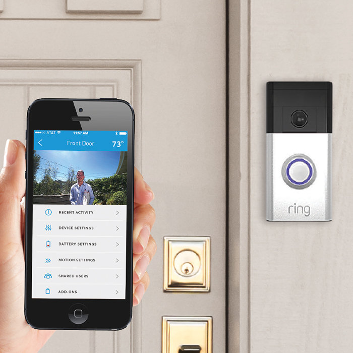 Wi-Fi Enabled Video Doorbell - Mobile 